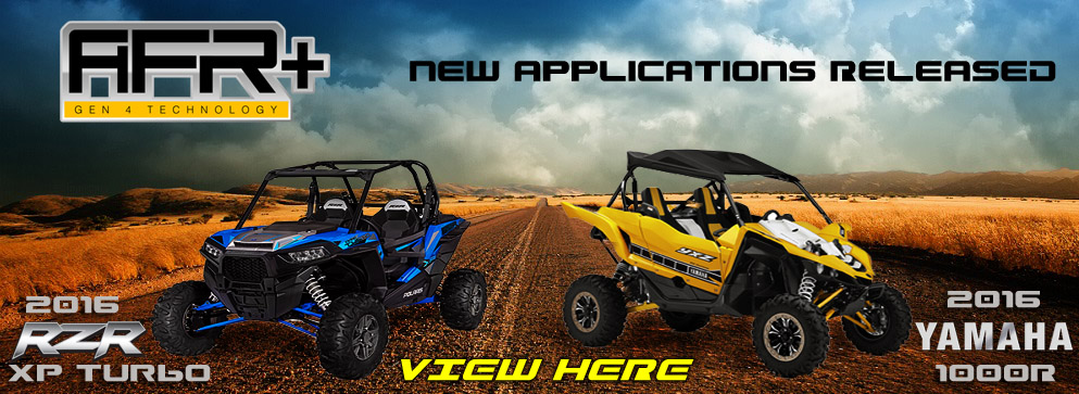 AFR+ for Polaris RZR XP Turbo and Yamaha YXZ 1000R